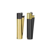 Clipper Büyük Boy Metal Taşlı Çakmak