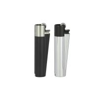 Clipper Büyük Boy Metal Taşlı Çakmak