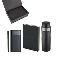 Kalem & Defter & Powerbank & Termos Set