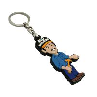 3D PVC Rubber Keychain