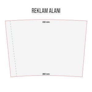 Şeffaf Çelik Kupa / 400 ml