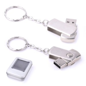 USB 3.0 Bellek 16 GB Döner Kapaklı Metal Anahtar...