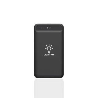 Powerbank 10000 mAh Işıklı Logo