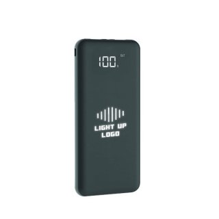 10000 mAh Işıklı Wireless Göstergeli Kauçuk Powerbank