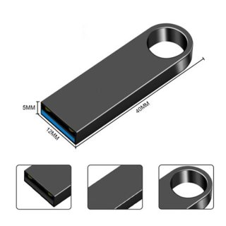 3.0 Hızlı Aktarımlı USB Bellek 64 Gb (Siyah)