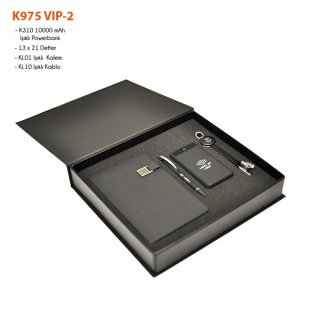 VIP Set (Işıklı Powerbank 10000 mAh)