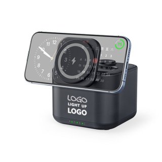 Kablosuz Magsafe Hızlı Şarj Cihazı 22.5 W (Hoparlör-Akıllı Telefon-Saat-Kulaklık)