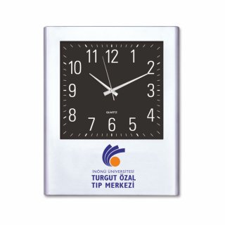 Duvar Saati Ebat: 31.5X28 Cm - Kadran: 8.5X20 Cm