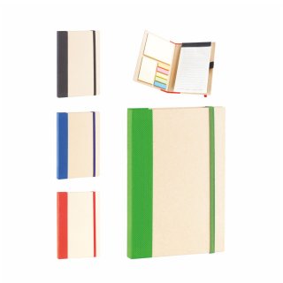 Geri Dönüşümlü Notluk 13X17.7X1.6 Cm 25 Yp. Yapışkanlı Kağıt 70 Yp. İç Sayfa-Kalem