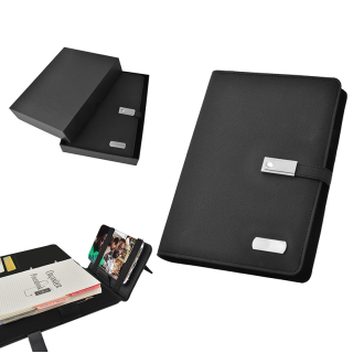 Powerbank - USB 32GB - Organizer 8000 mAh Lityum Pil  - Wireless Hızlı Şarj