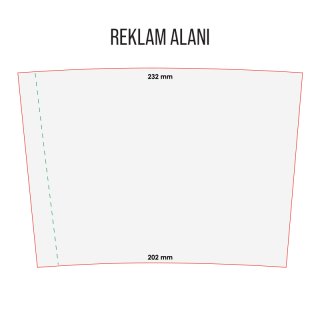 Şeffaf Çelik Kupa / 400 ml