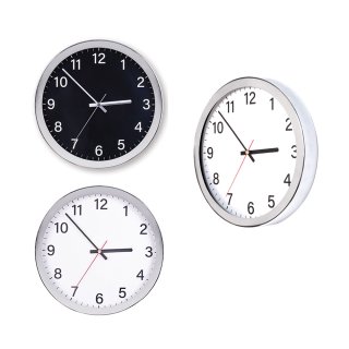 Krom Çerçeveli Duvar Saati 1